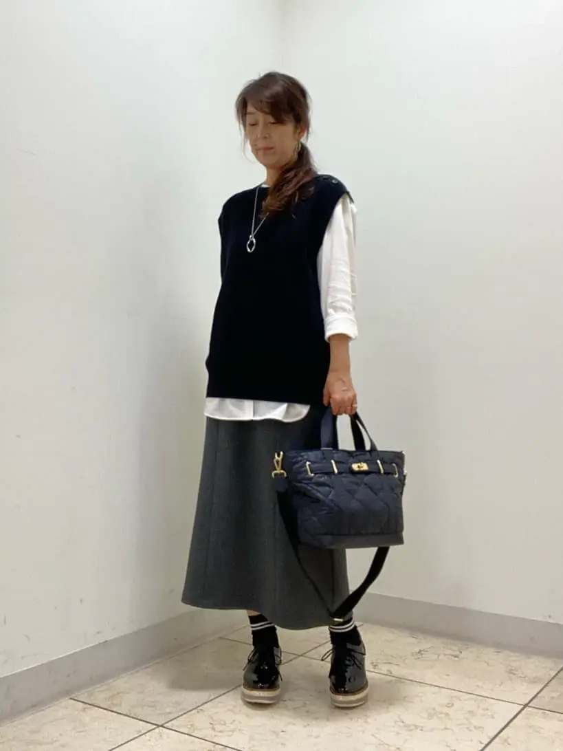 J.PRESS LADIES スタッフ コーディネート画像