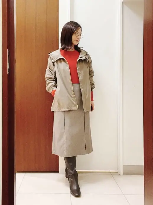 J.PRESS LADIES 渡邉 コーディネート画像