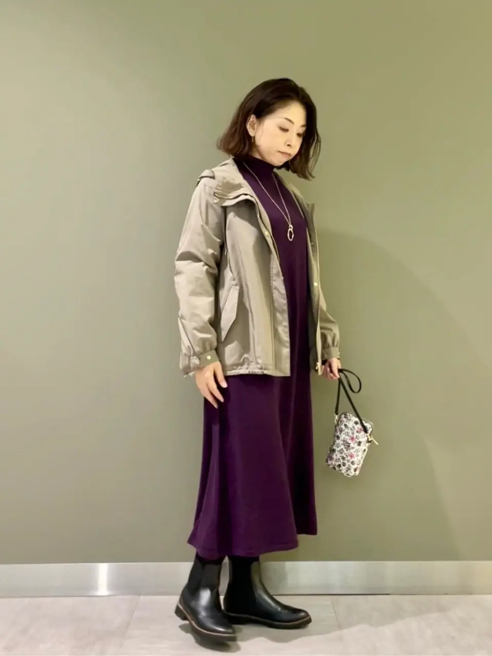 J.PRESS LADIES 髙木元 コーディネート画像
