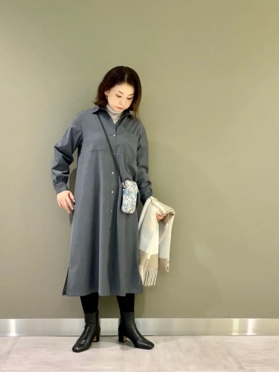 J.PRESS LADIES 髙木元 コーディネート画像