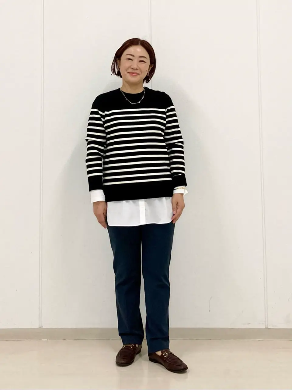 J.PRESS LADIES 辻本 コーディネート画像