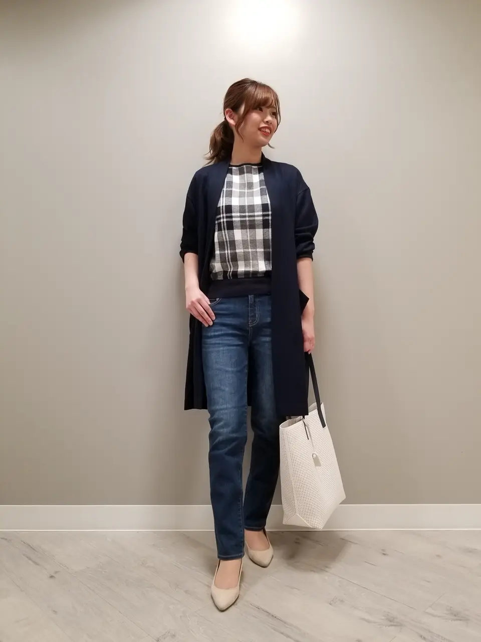 J.PRESS LADIES スタッフ コーディネート画像