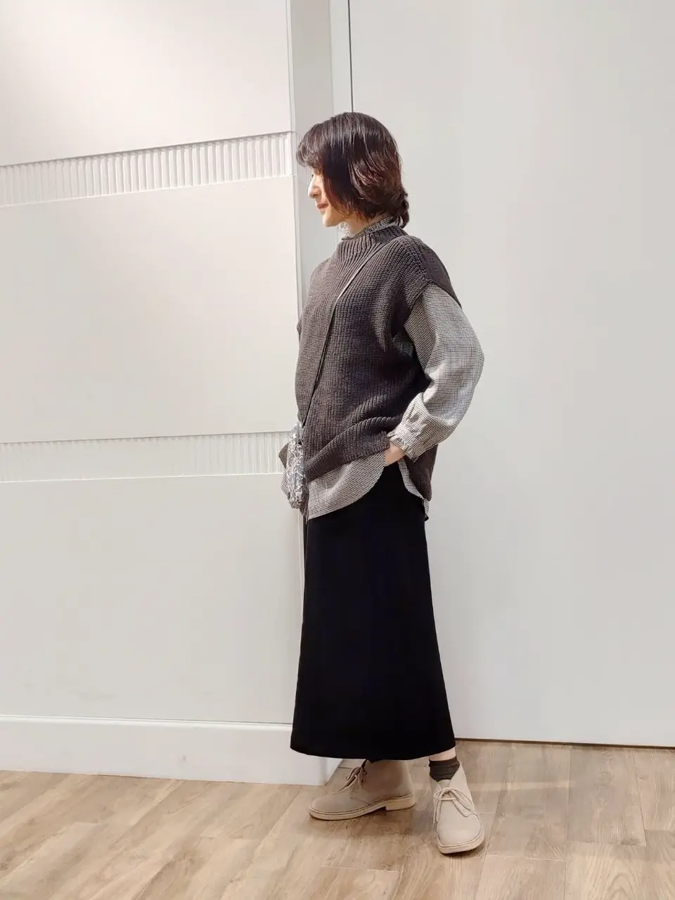 J.PRESS LADIES スタッフ コーディネート画像