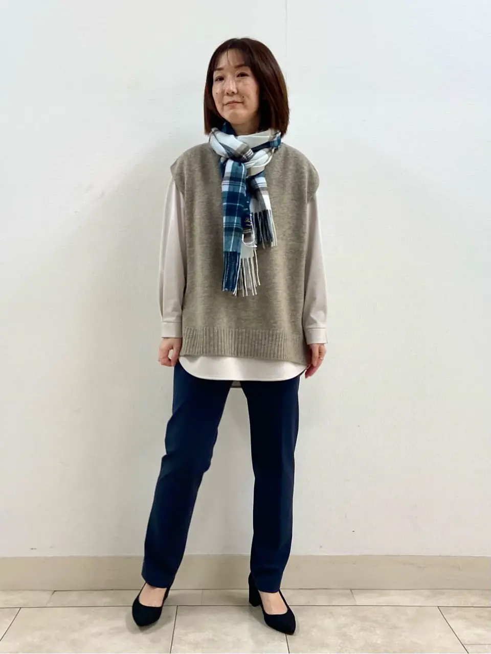 J.PRESS LADIES 前川 コーディネート画像