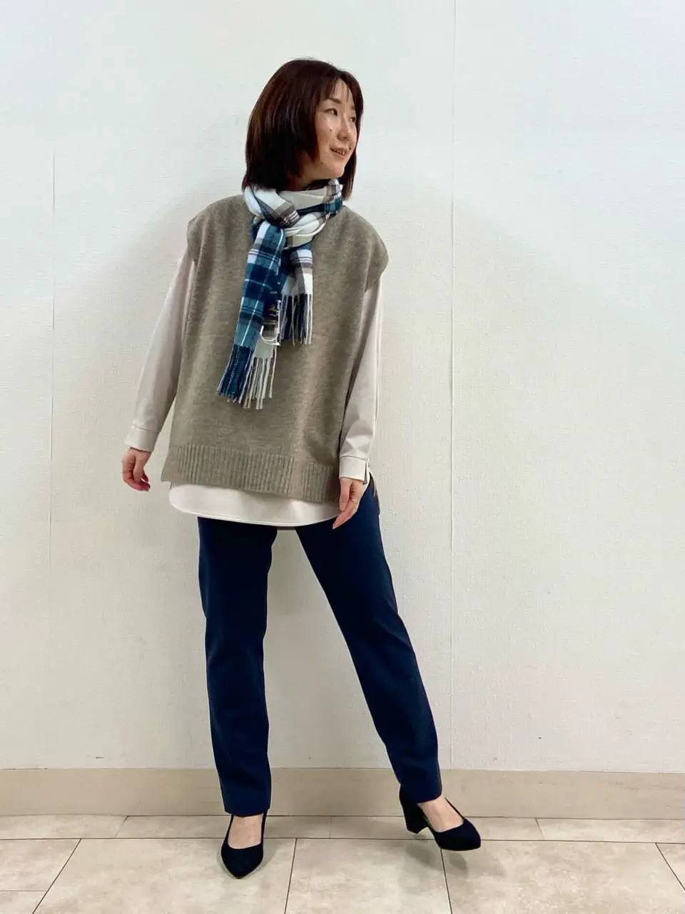 J.PRESS LADIES 前川 コーディネート画像