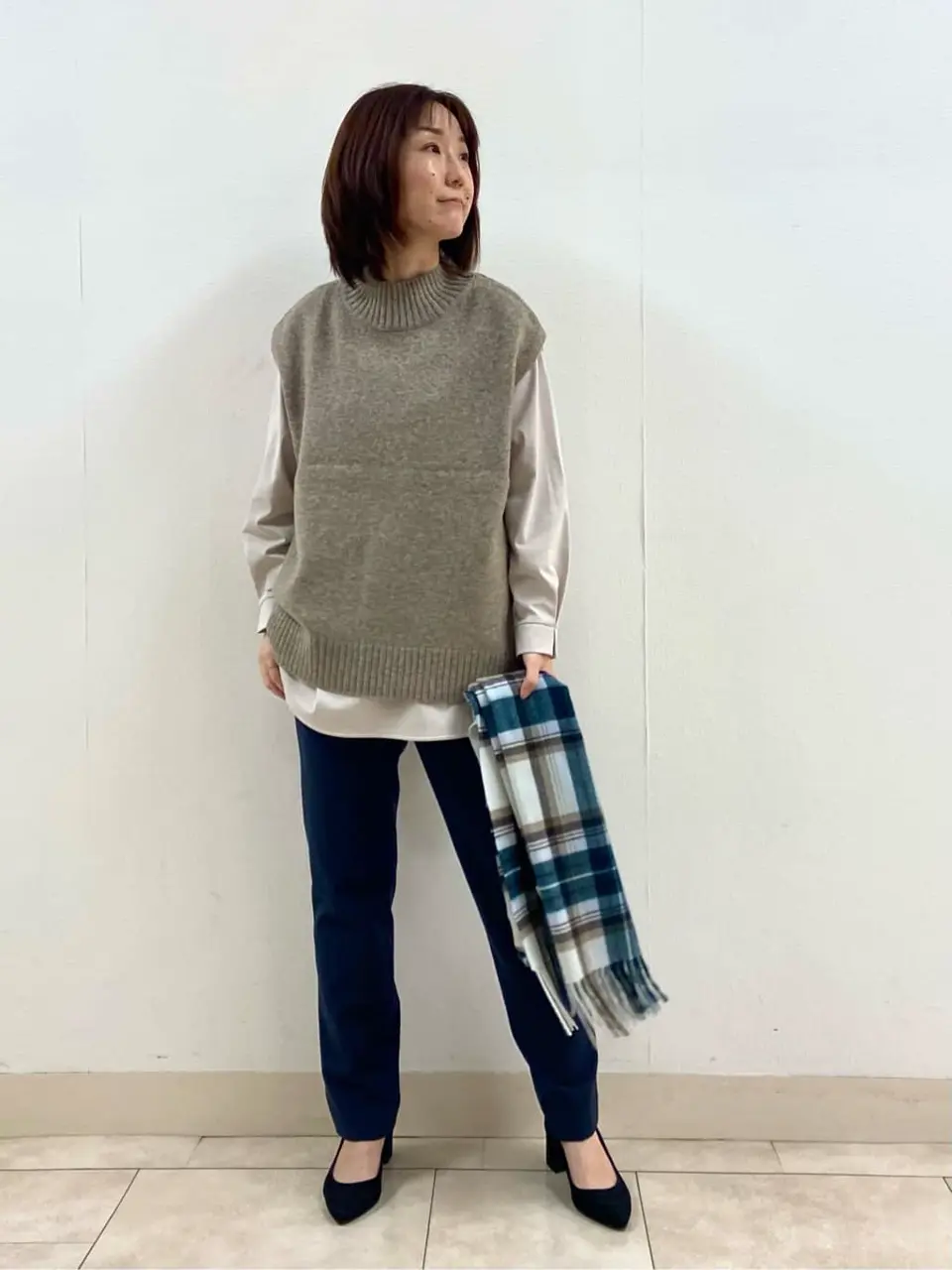 J.PRESS LADIES 前川 コーディネート画像