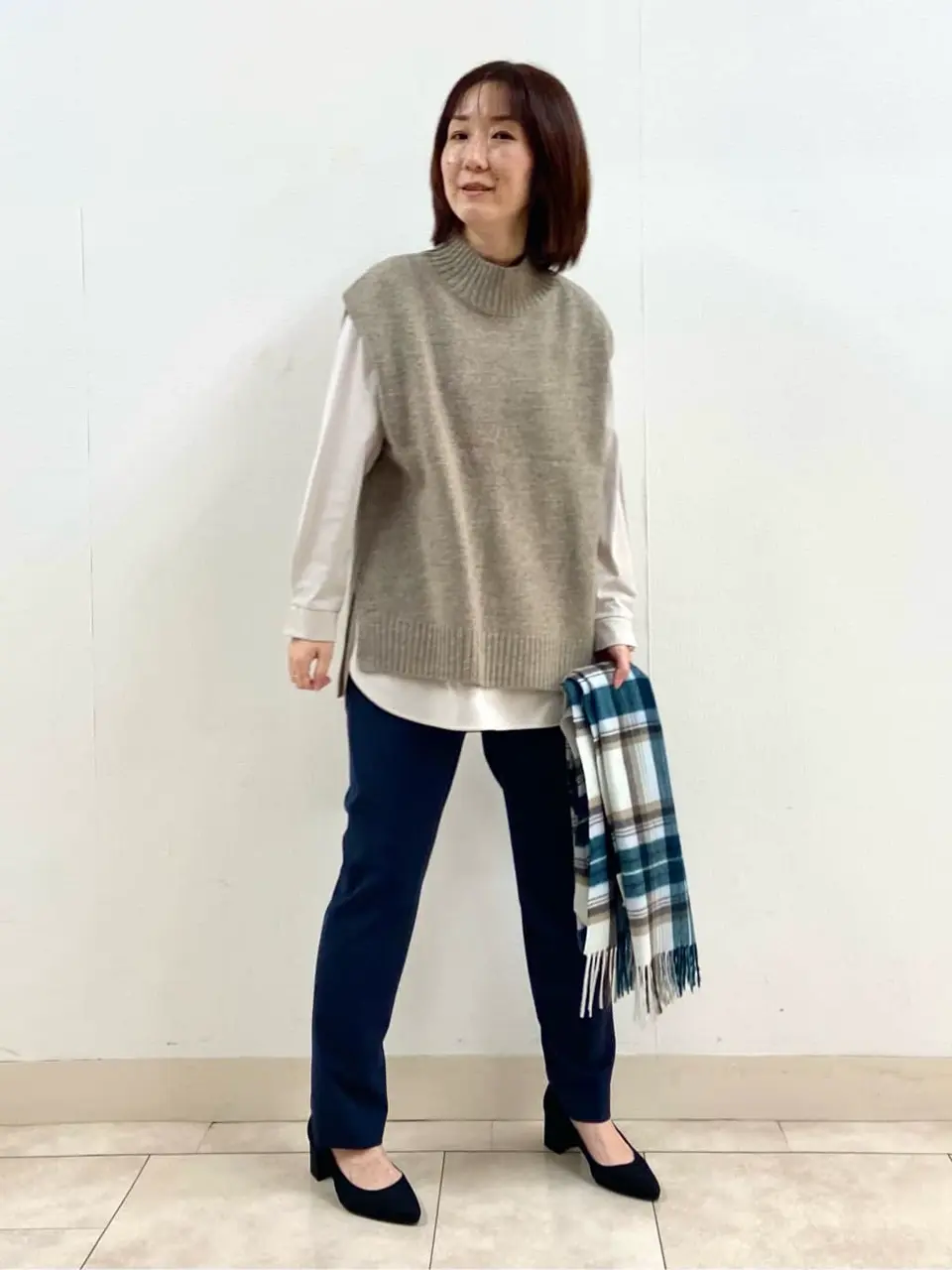 J.PRESS LADIES 前川 コーディネート画像