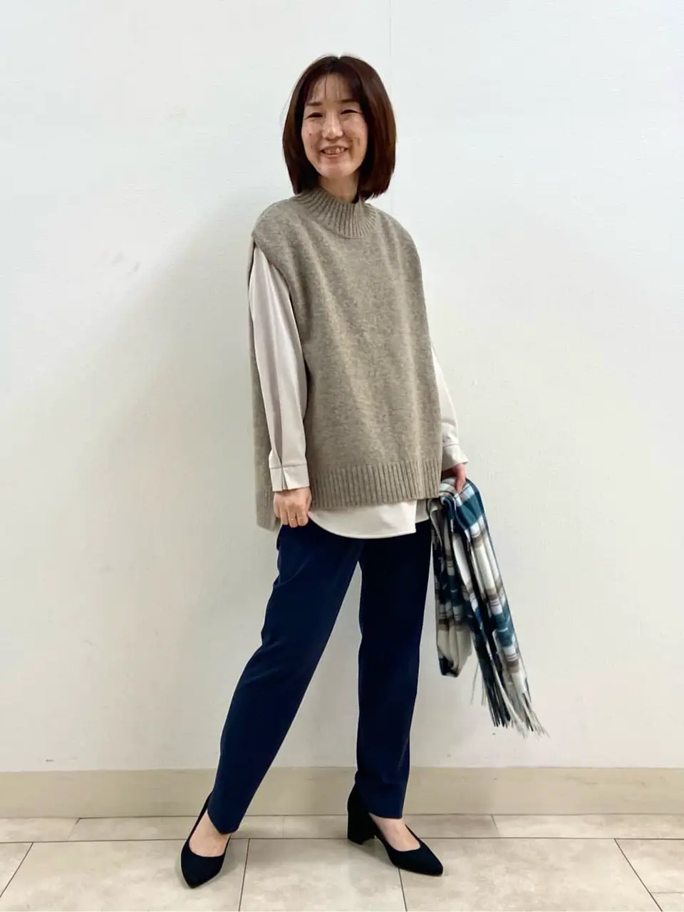 J.PRESS LADIES 前川 コーディネート画像