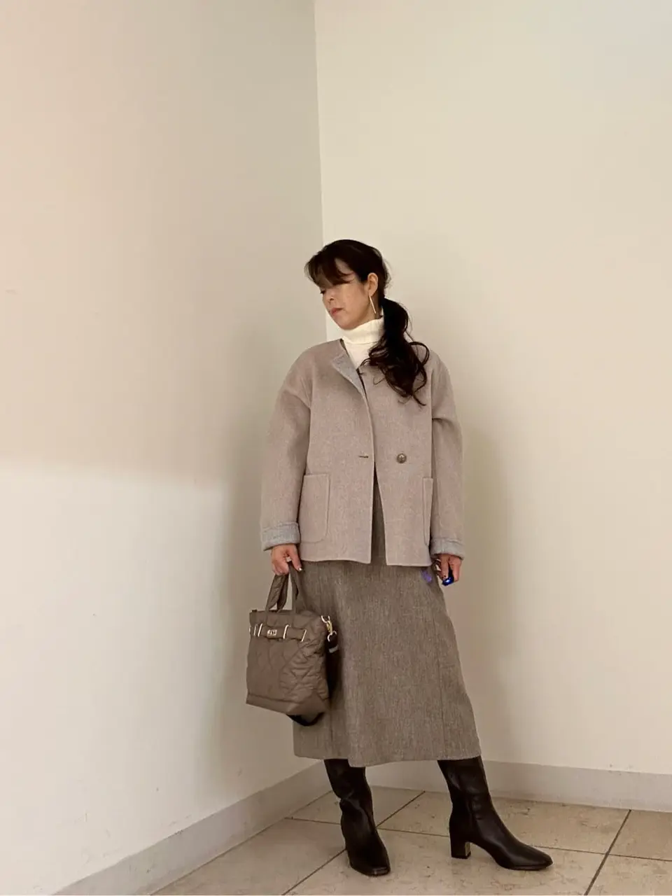 J.PRESS LADIES スタッフ コーディネート画像