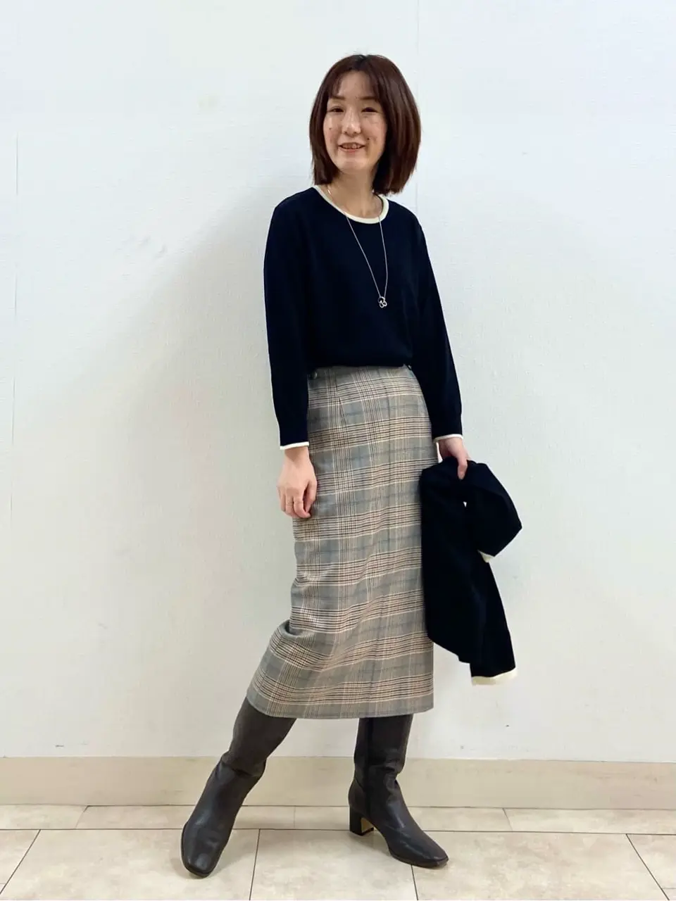 J.PRESS LADIES 前川 コーディネート画像