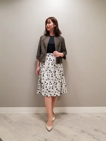 J.PRESS LADIES スタッフ コーディネート画像