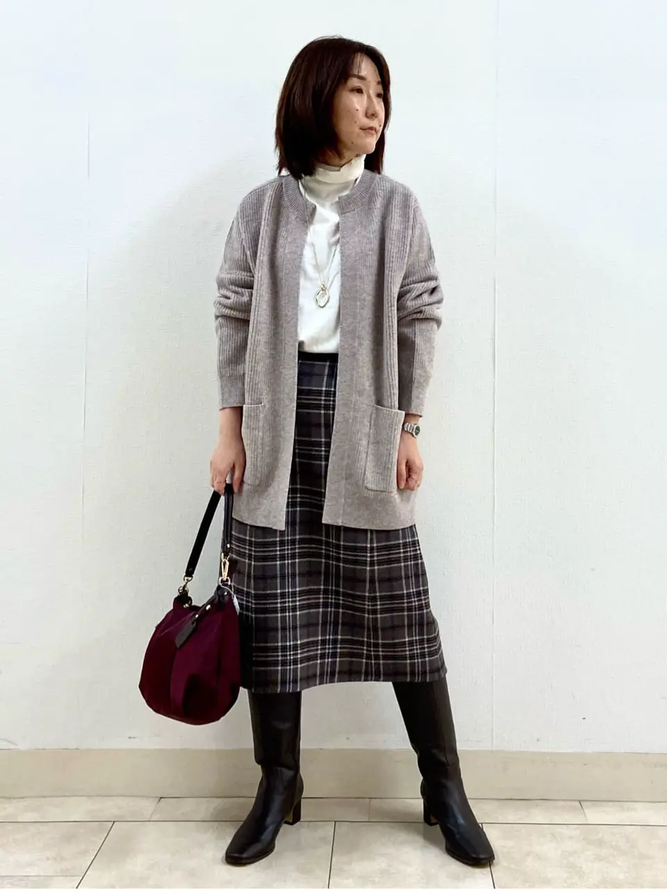 J.PRESS LADIES 前川 コーディネート画像