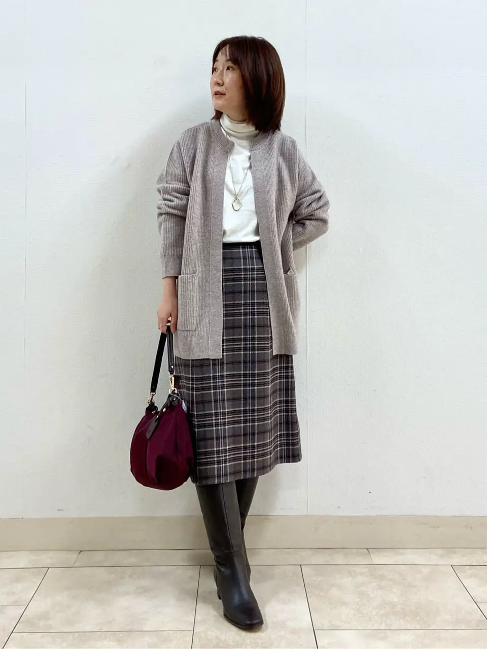 J.PRESS LADIES 前川 コーディネート画像