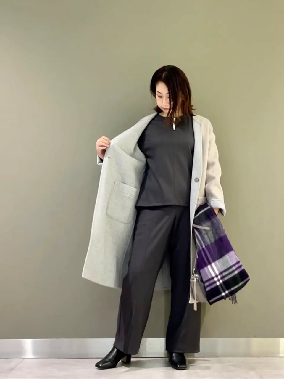 J.PRESS LADIES 髙木元 コーディネート画像