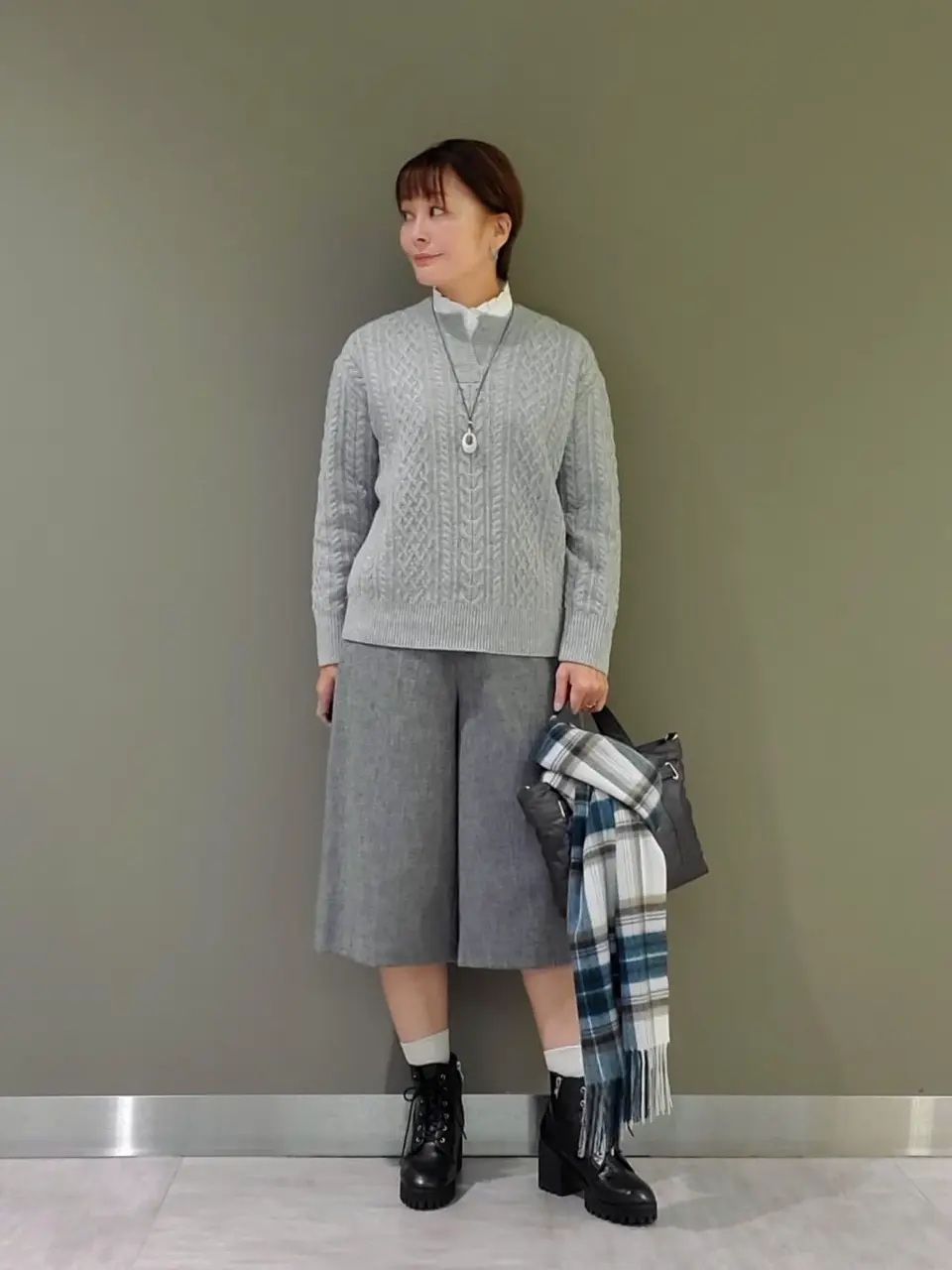 J.PRESS LADIES 坂本 コーディネート画像