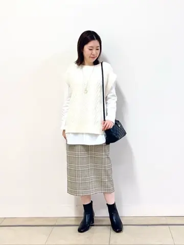 J.PRESS LADIES 金子 コーディネート画像