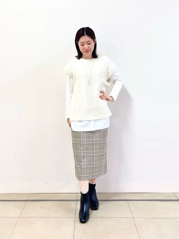 J.PRESS LADIES 金子 コーディネート画像