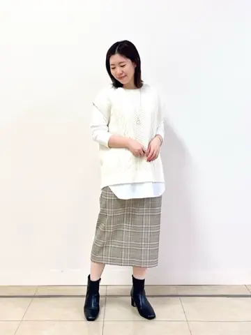 J.PRESS LADIES 金子 コーディネート画像