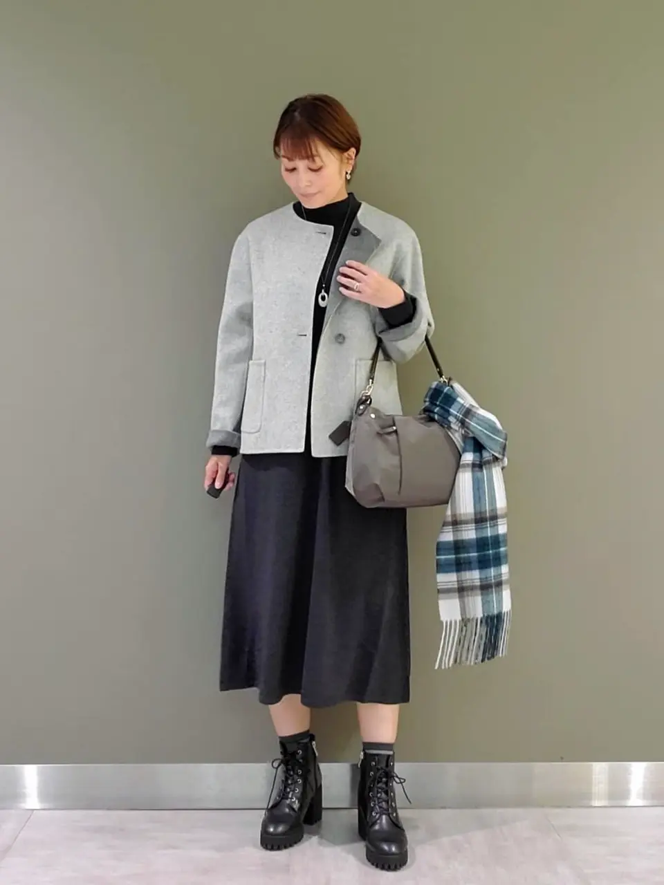 J.PRESS LADIES 坂本 コーディネート画像