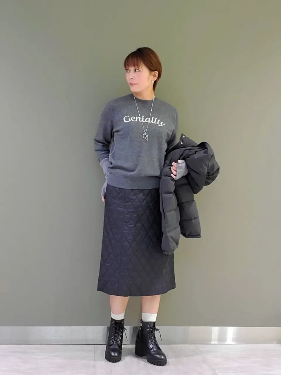 J.PRESS LADIES 坂本 コーディネート画像