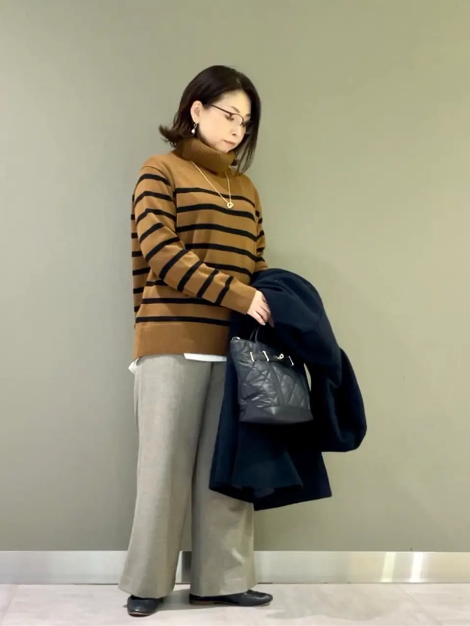 J.PRESS LADIES 髙木元 コーディネート画像