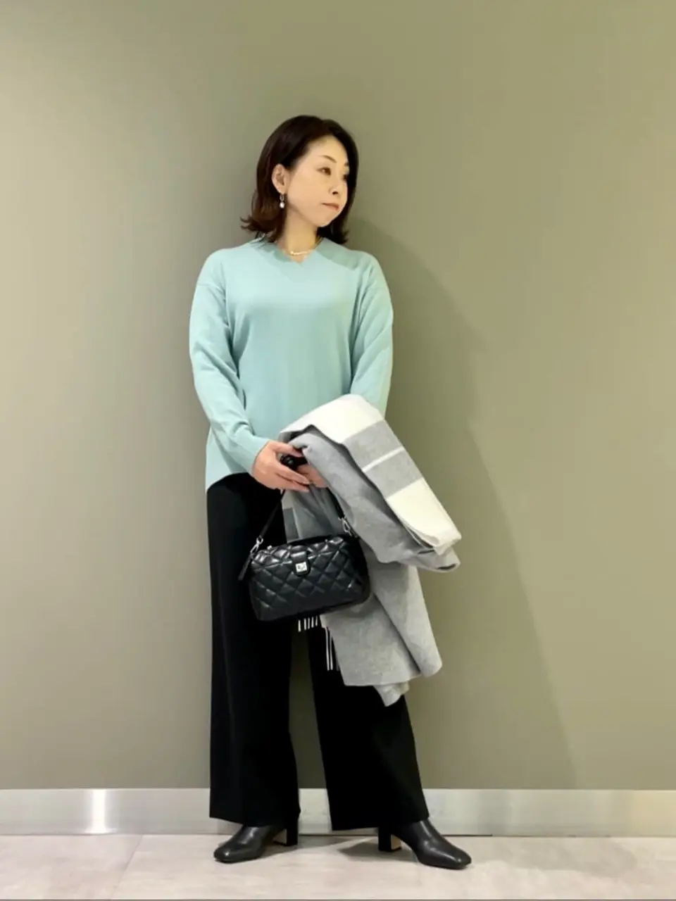 J.PRESS LADIES 髙木元 コーディネート画像