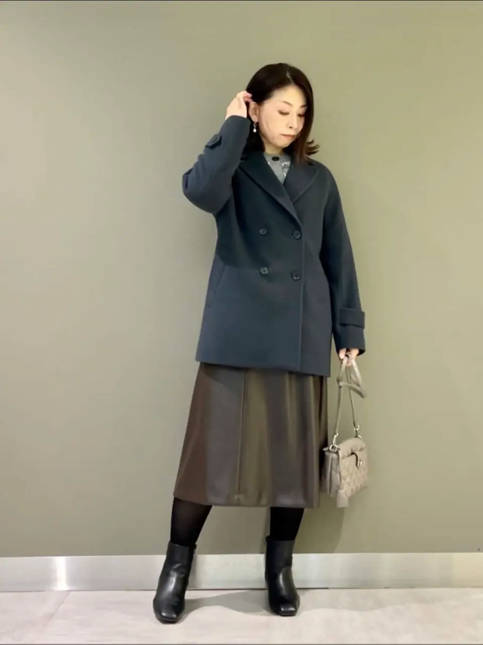 J.PRESS LADIES 髙木元 コーディネート画像