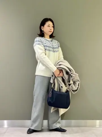 J.PRESS LADIES 髙木元 コーディネート画像