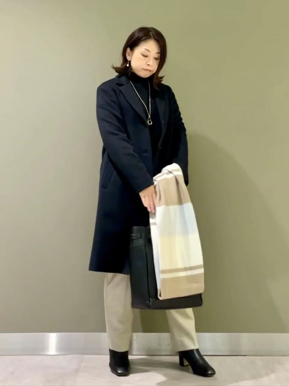 J.PRESS LADIES 髙木元 コーディネート画像