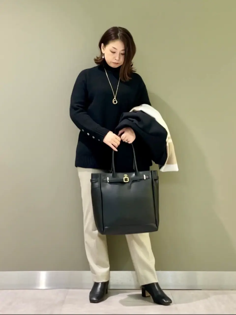 J.PRESS LADIES 髙木元 コーディネート画像