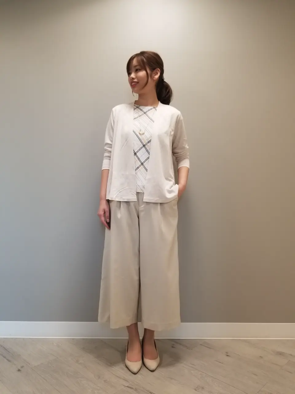 J.PRESS LADIES スタッフ コーディネート画像