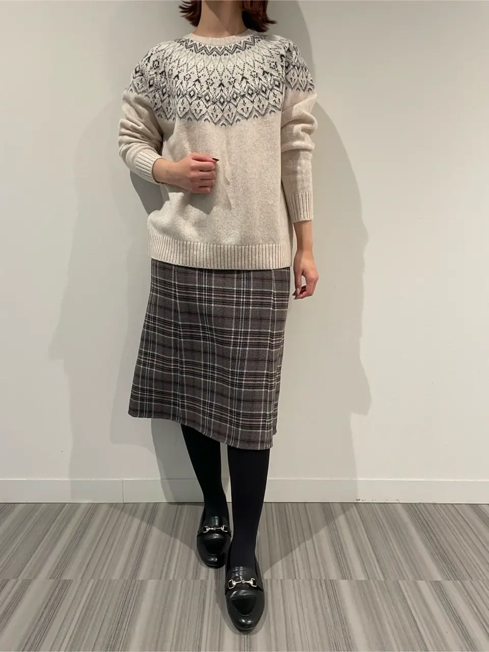 J.PRESS LADIES スタッフ コーディネート画像