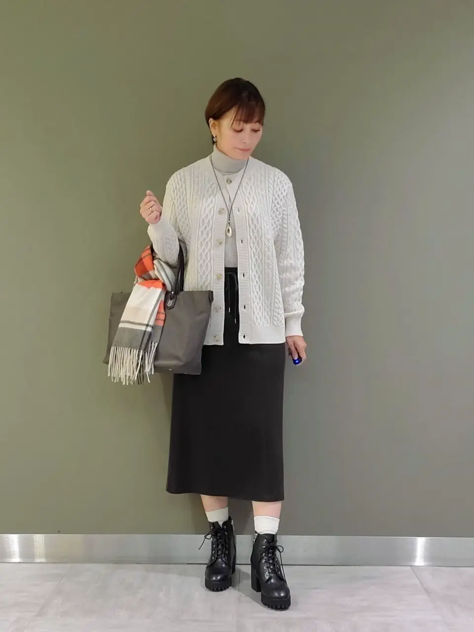 J.PRESS LADIES 坂本 コーディネート画像