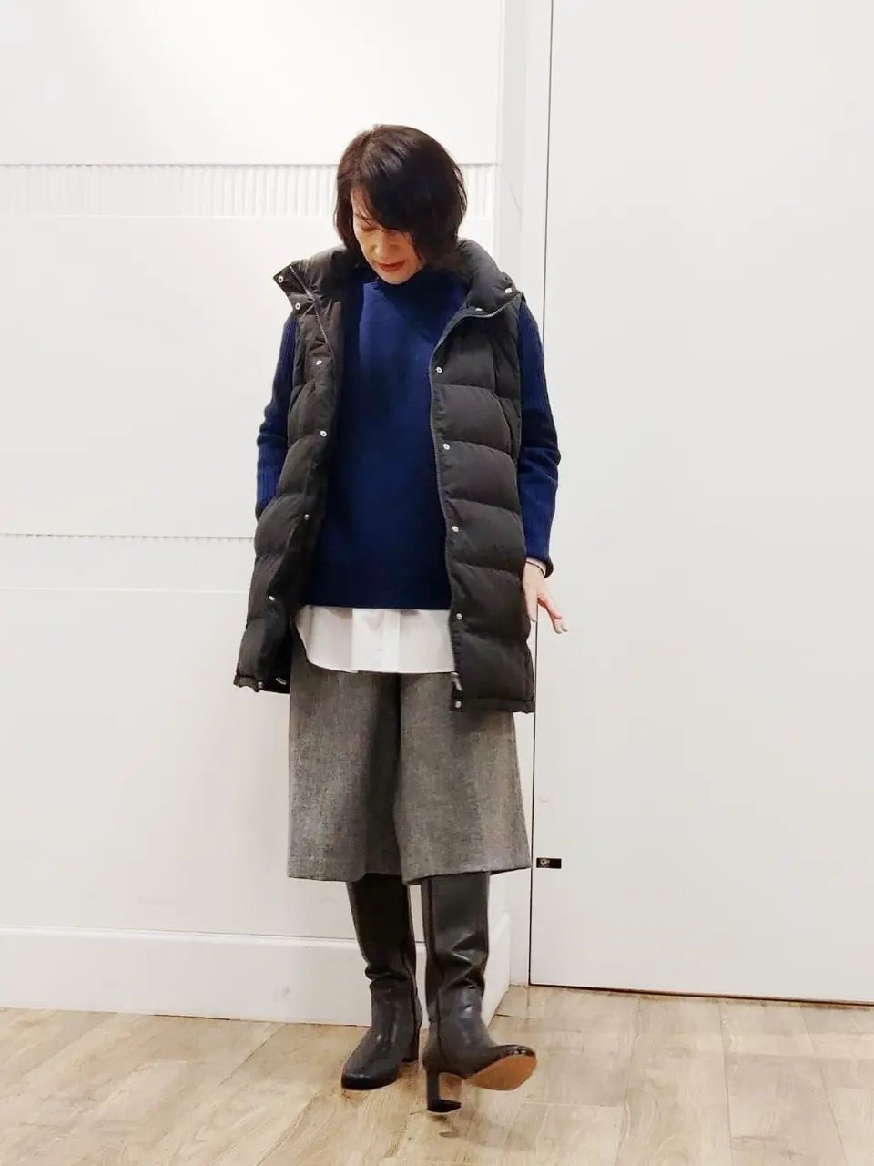 J.PRESS LADIES スタッフ コーディネート画像