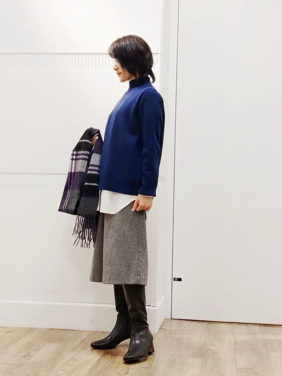 J.PRESS LADIES スタッフ コーディネート画像