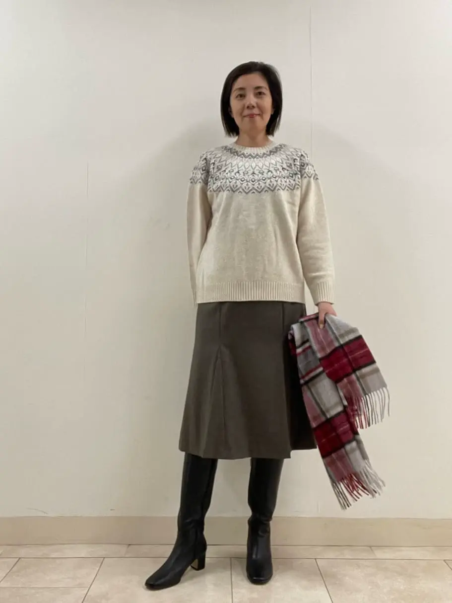 J.PRESS LADIES 守田 コーディネート画像