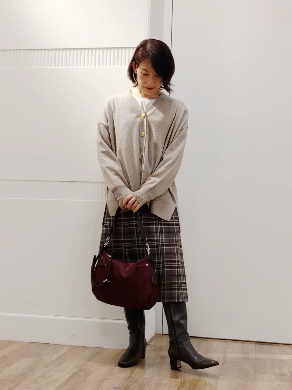 J.PRESS LADIES スタッフ コーディネート画像