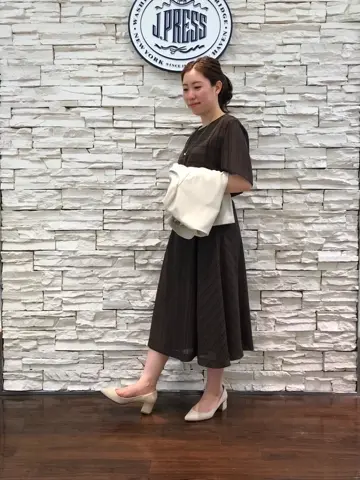 J.PRESS LADIES 金子 コーディネート画像