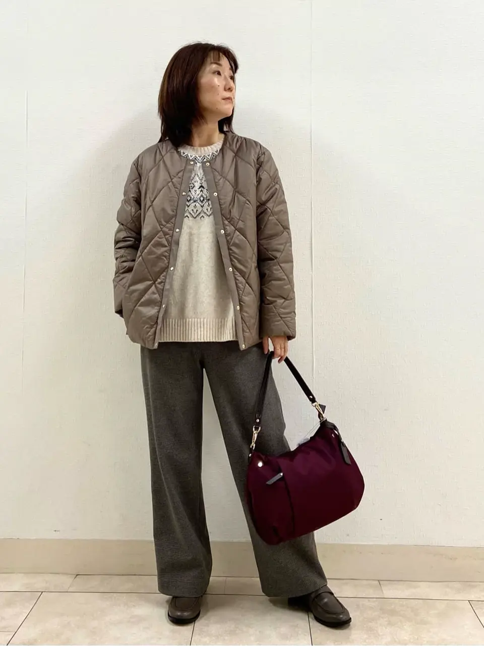 J.PRESS LADIES 前川 コーディネート画像