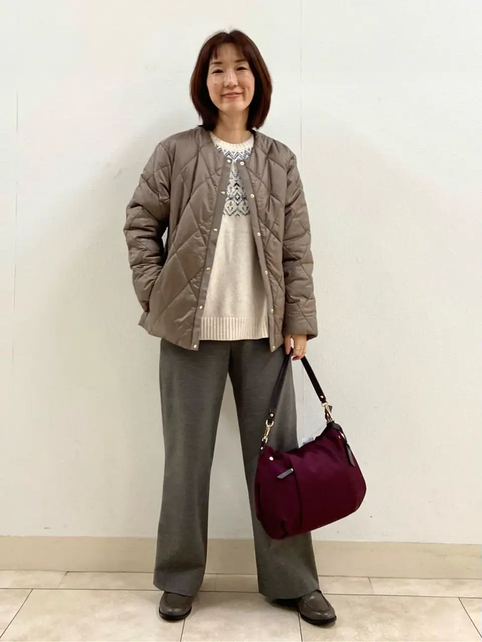 J.PRESS LADIES 前川 コーディネート画像