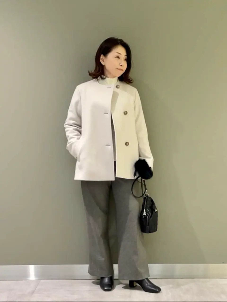 J.PRESS LADIES 髙木元 コーディネート画像