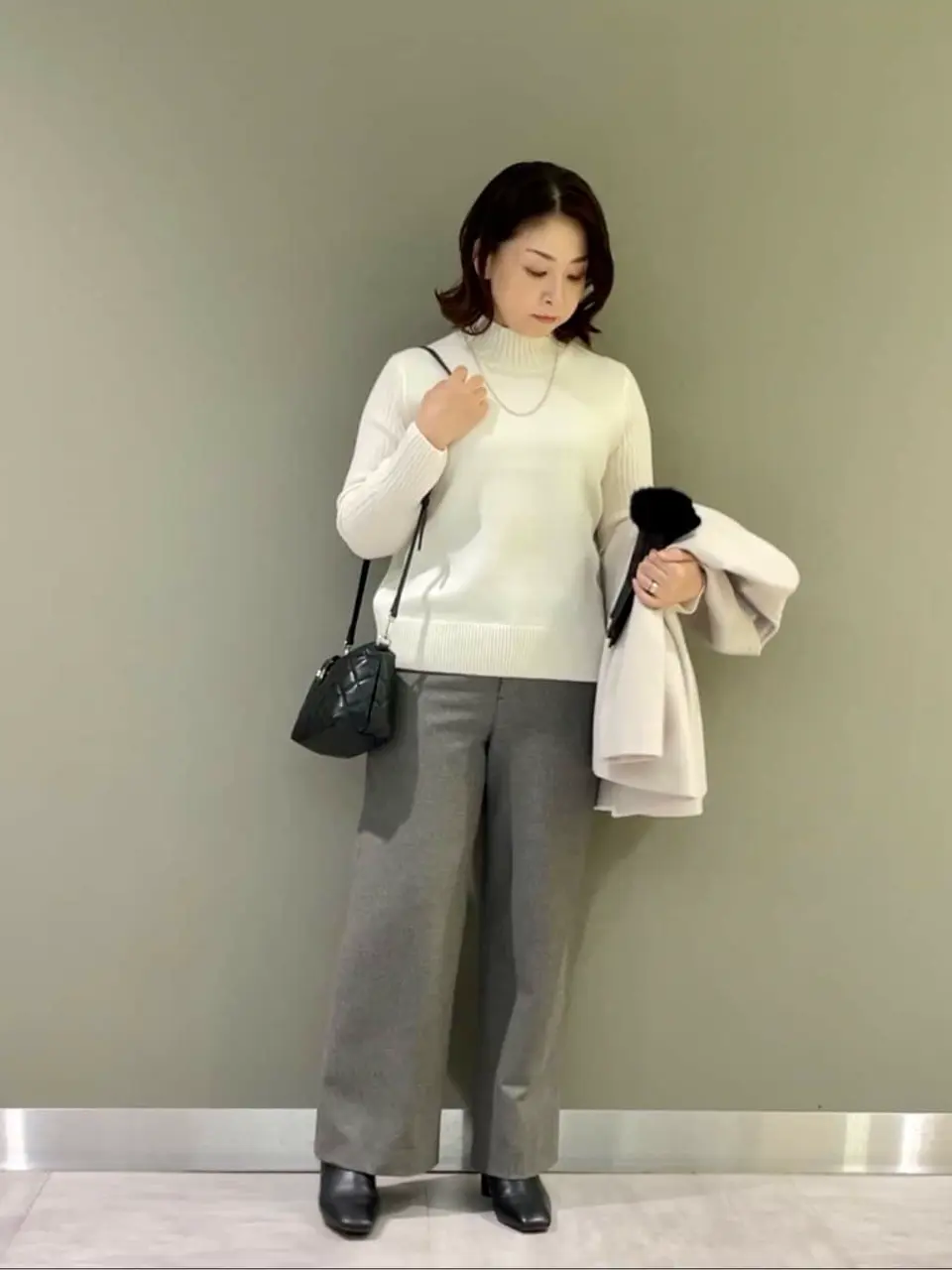 J.PRESS LADIES 髙木元 コーディネート画像