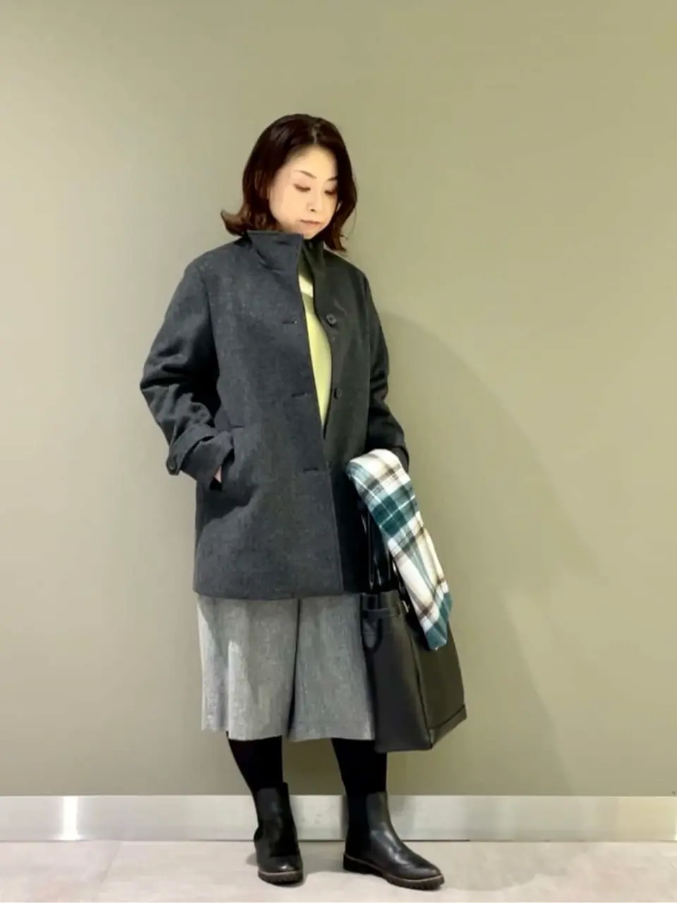 J.PRESS LADIES 髙木元 コーディネート画像