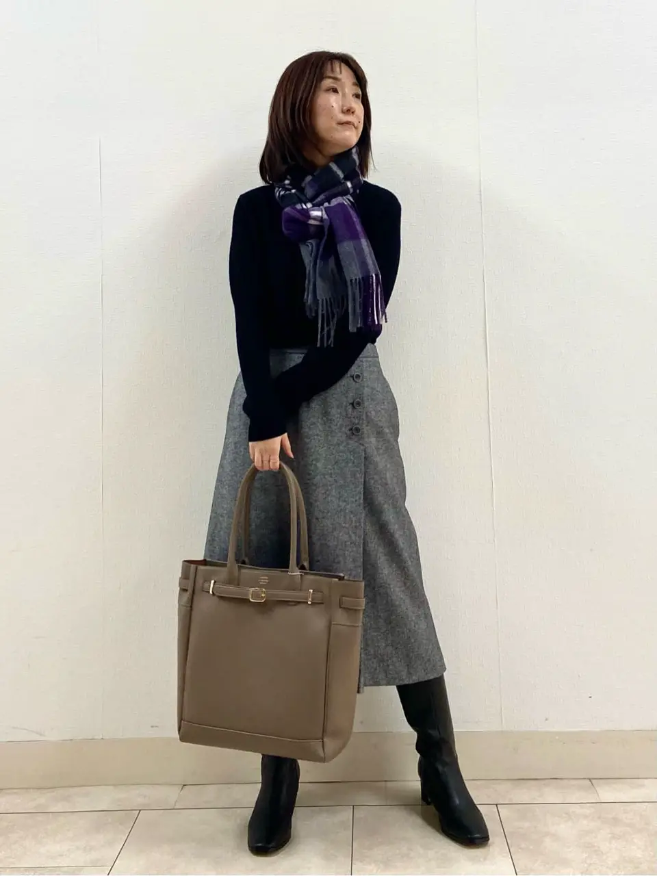 J.PRESS LADIES 前川 コーディネート画像