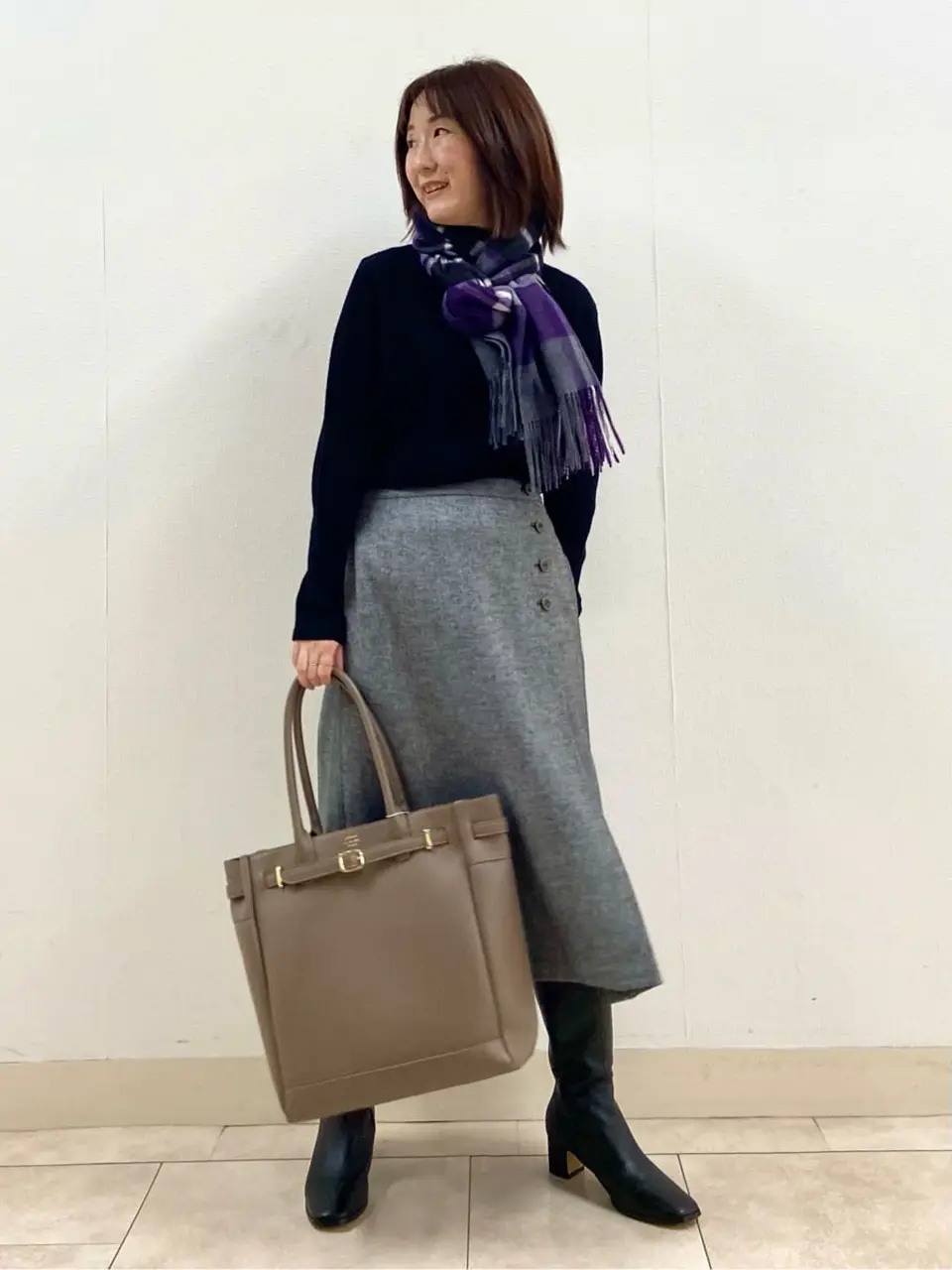 J.PRESS LADIES 前川 コーディネート画像