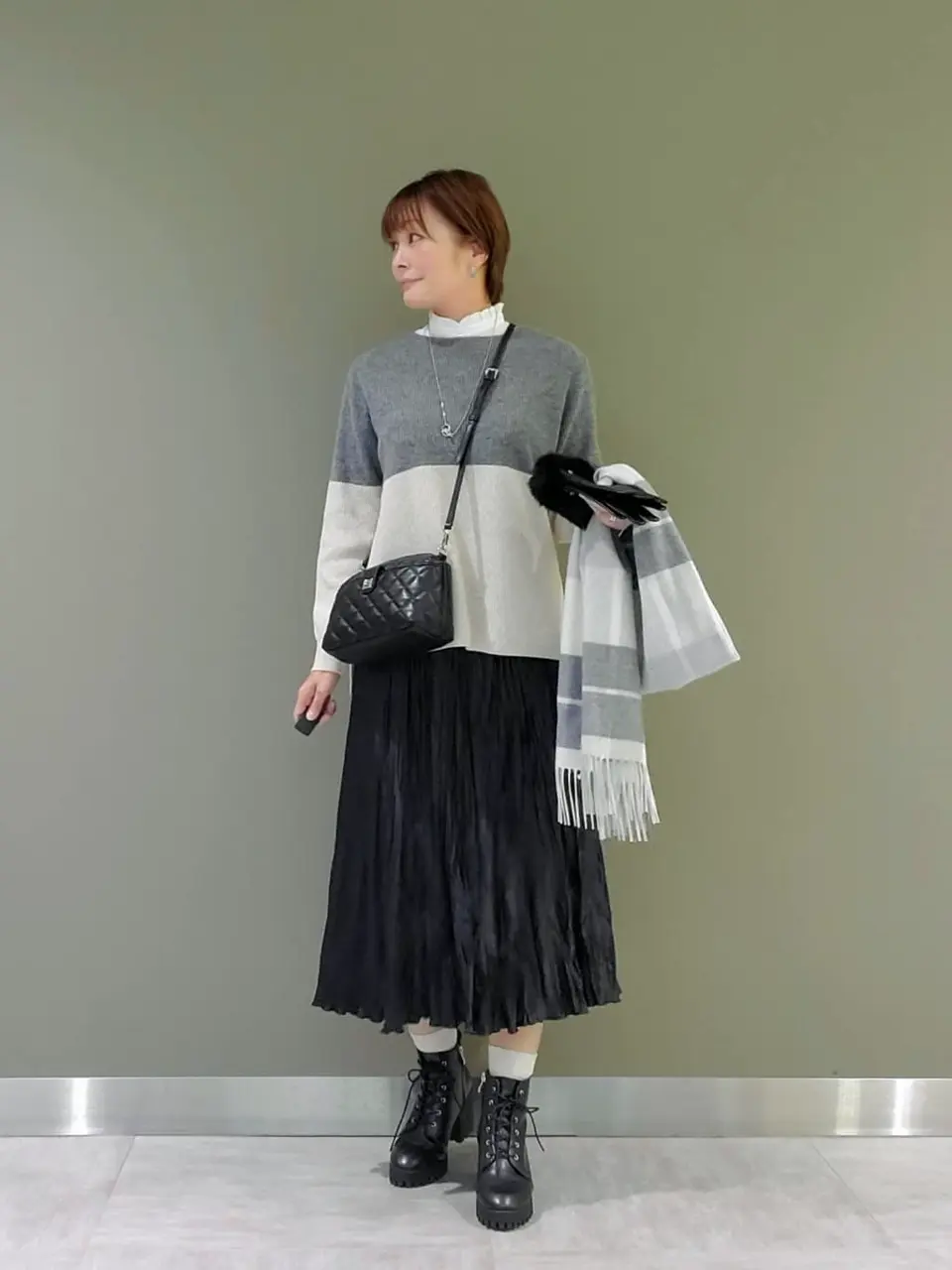 J.PRESS LADIES 坂本 コーディネート画像