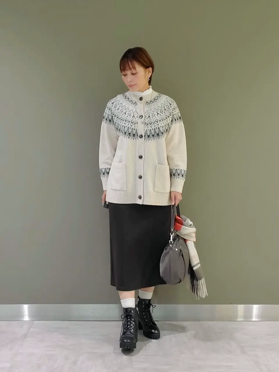 J.PRESS LADIES 坂本 コーディネート画像