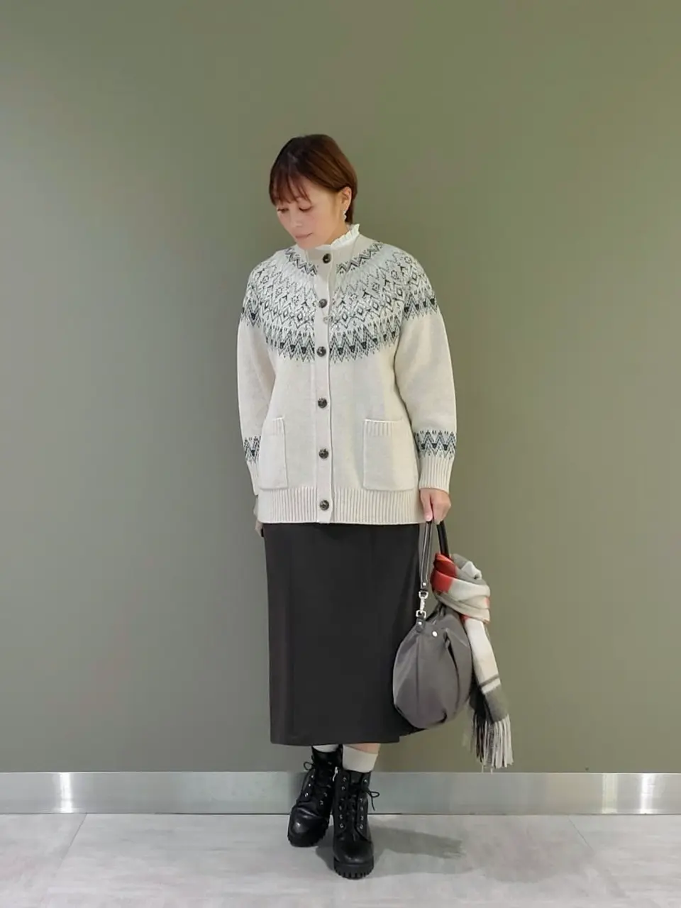 J.PRESS LADIES 坂本 コーディネート画像