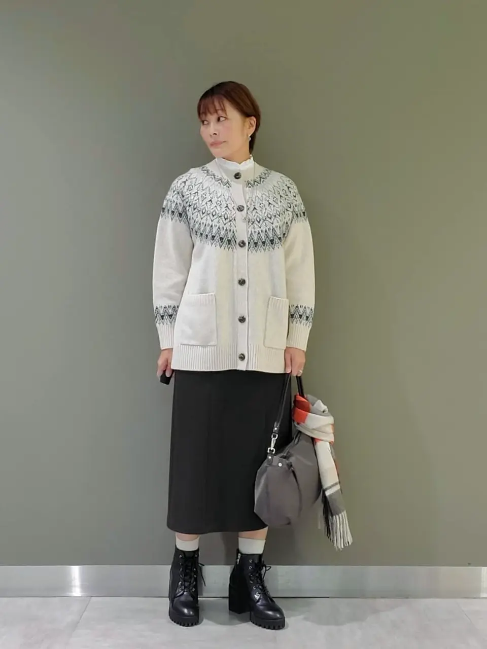 J.PRESS LADIES 坂本 コーディネート画像