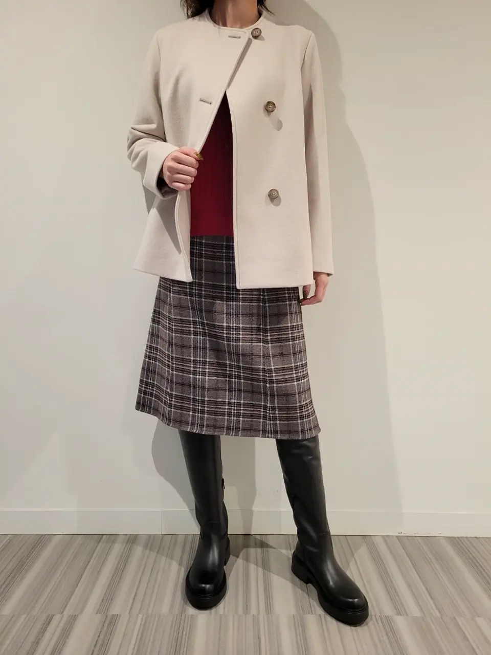 J.PRESS LADIES スタッフ コーディネート画像